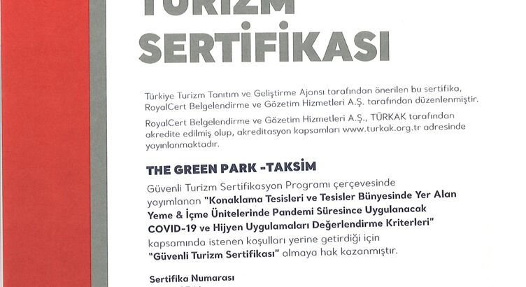The Green Park Hotel Taksim