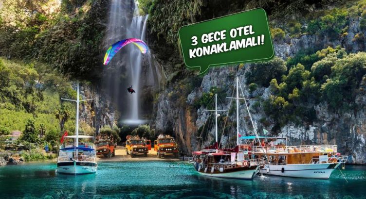 Likya Fethiye Ölüdeniz Akyaka Yüzme ve Tekne Turu