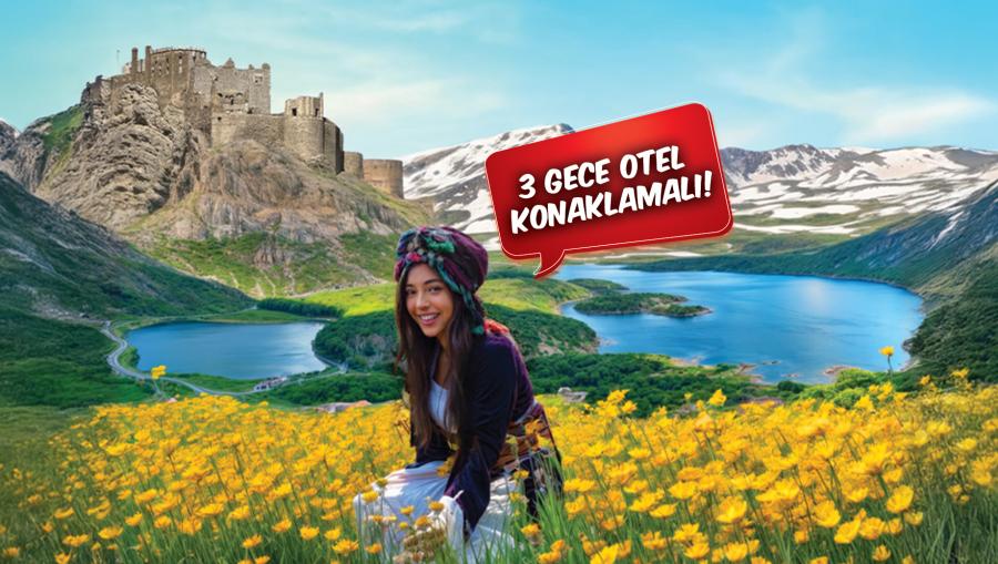 Bin Yıllık Rotalar Uçaklı Bitlis Ahlat Hizan Hakkari Yüksekova Berçelan Yaylası