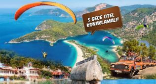 Büyük Likya Fethiye Ölüdeniz Akyaka Dalyan Kaş Kekova Deniz Turu (5 Gece Otel Konaklamalı)